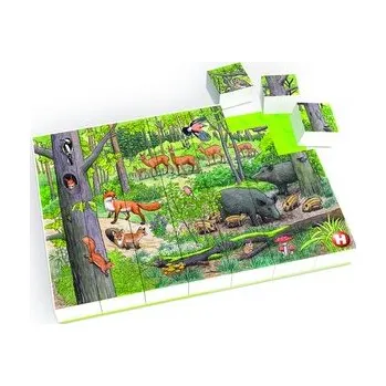 Dětské zboží HUBELINO Puzzle-Zvířata v lese