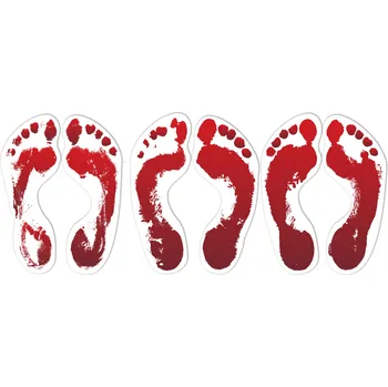 Svatební dekorace Nálepky krvavé nohy