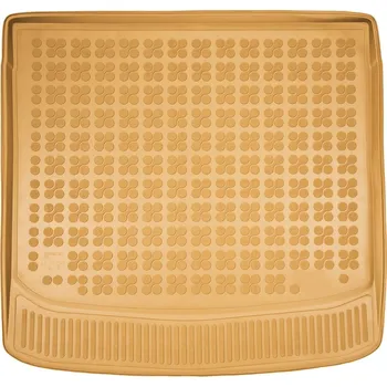 Autodoplněk Rezaw gumová vložka béžová do kufru s vyšším okrajem pro Škoda Enyaq 20-