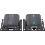 PremiumCord HDMI extender na 60m přes jeden kabel Cat6/Cat6a/Cat7