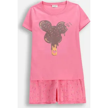 Dívčí bavlněné pyžamo s krátkým rukávem, velikost 164/170 Coccodrillo WC6