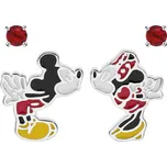 DISNEY Minnie a Mickey Mouse set náušnic stříbrný SS00004SRRL.CS
