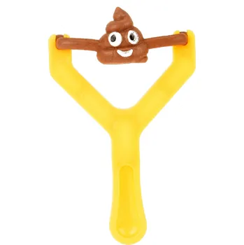 Dětská zbraň Teddies Prak vystřelovací s hovínkem