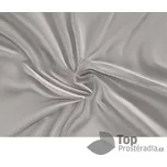 Saténové prostěradlo LUXURY COLLECTION 160x200+25 Světle šedé