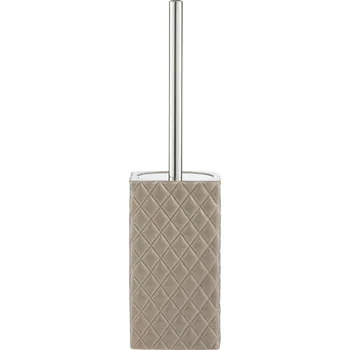 WC štětka Lene Bjerre Portia, béžová - stříbrná