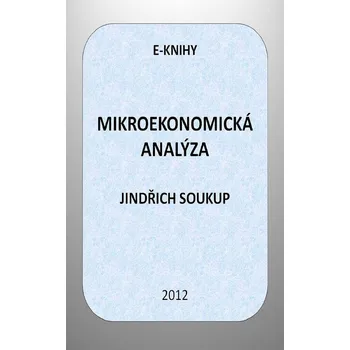 Kniha Mikroekonomická analýza Ekniha