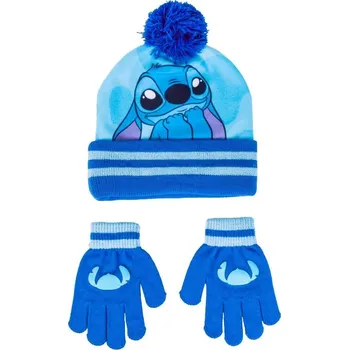 Čepice Souprava čepice a rukavice Lilo a Stitch 52 - 54