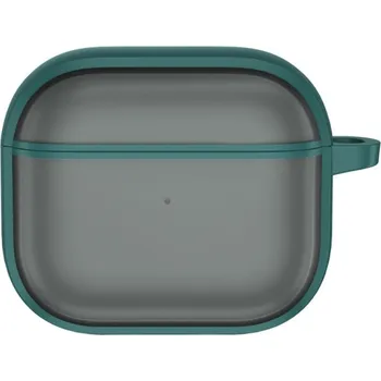 Pouzdro na mobilní telefon BENKS ochranný obal pro AirPods 3 - šedozelený