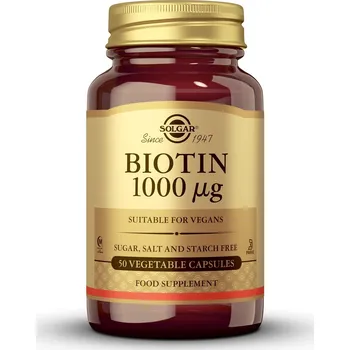 Zdraví Solgar Biotin 1000 mcg 50 kapslí