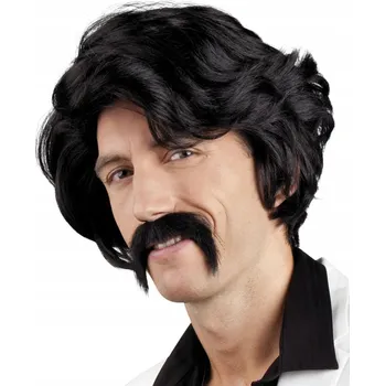 Karnevalová paruka Boland paruka krátké vlasy černá