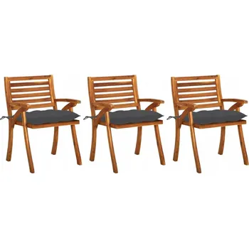 Zahradní židle VidaXL dřevěná hnědá