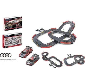 autodráha Made Audi 3v1 s licencí a USB napájením 790 cm