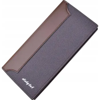 Peněženka Pánská peněženka Daiqisi Berton - Tmavě Hnědá KP-35461