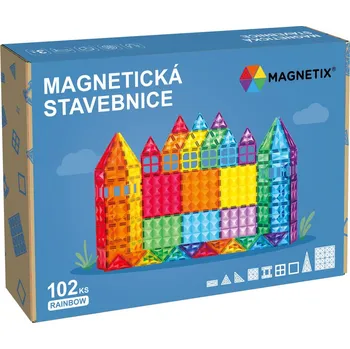 ostatní stavebnice Magnetix | Magnetická stavebnice - 102 ks
