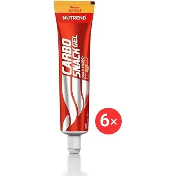 Energetický nápoj Nutrend Carbosnack tuba, 6 x 50g, meruňka