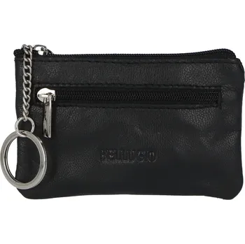 Kožená klíčenka Bellugio, černá