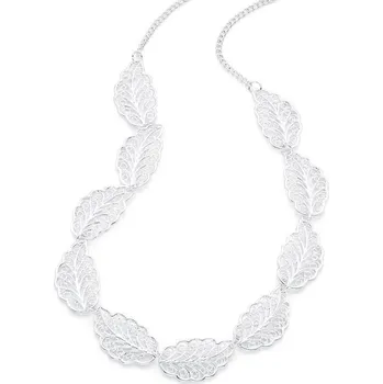 Náramek Intrigue Náhrdelník s motivem listů 60586