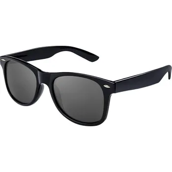 Sluneční brýle VeyRey Sluneční brýle Polarizační lesklé Nerd černé s černými skly