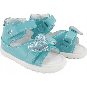 Dívčí sandály BARTEK 71181 DÍVČÍ SANDÁLKY SANDÁLY tyrkysové 23