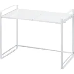 YAMAZAKI Police kuchyňská nastavitelná Tower 3130, 47,5-75, bílá