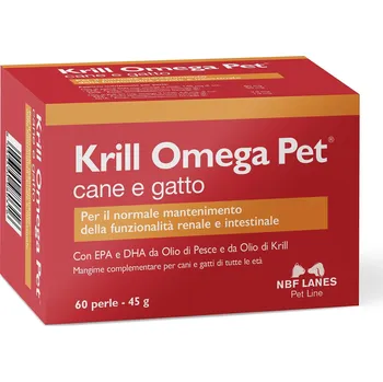 NBF Lanes krill omega pet pes a kočka podpora funkce ledvin a střev 60 kps