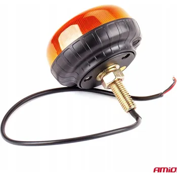 Autoelektronika Mini LED výstražná lampa maják 18 LED na šroub homologace E8 R65 R10 12 24V