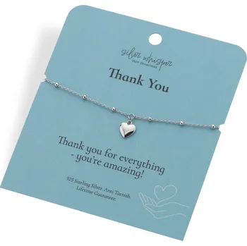 Náramek HOT DIAMONDS Silver Whisper SWB019 (Ag 925/1000, 2,1 g)