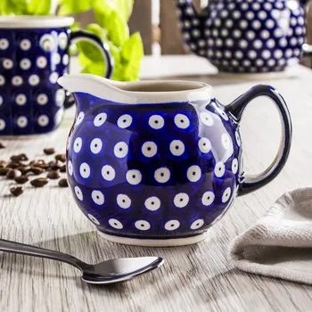 Konvička na mléko Konvička na smetanu / mléko Bolesławiec 250 ml - dec. 42 (druhá jakost)