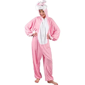 Boland Kostým pro dospělé Růžový králíček max. 1,95 m