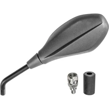 Zrcátko pro motocykl Q-TECH zpětné zrcátko plastové BMW (závit pravý M12), L