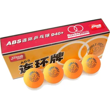 Míčový sport DHS Double Circle D40+ 10 ks žluté