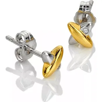 Náušnice HOT DIAMONDS Coupled DE859 (Ag 925/1000; 1,4 g)