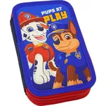 Nickelodeon Třípatrový školní penál Tlapková patrola/Štěňata - vybavený