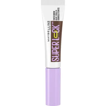 Přípravek na oči MAYBELLINE NEW YORK Super Lock Brow Glue Deep Brown gel na obočí, 8 g