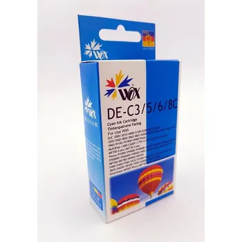 Náhradní inkoustová kazeta Wox Cyan Canon BCI3EC / BCI6EC 4480A002
