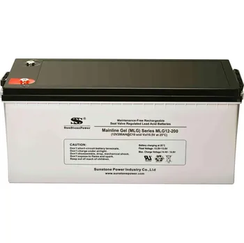 Záložní zdroj SUNSTONE-POWER Gel akumulátor 12V/200Ah MLG12-200