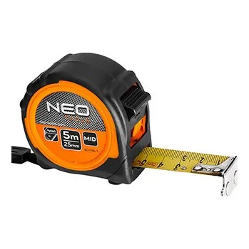 metr Svinovací metr NEO TOOLS ocel, 5m x 25mm, magnetický