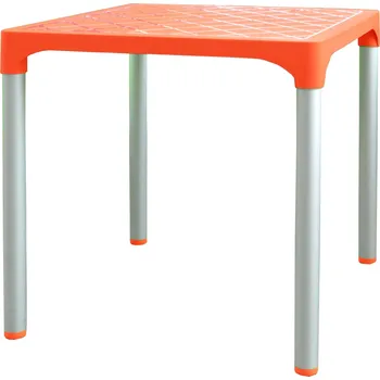 Zahradní stůl MEGA PLAST Stůl zahradní VIVA 72 cm, oranžový