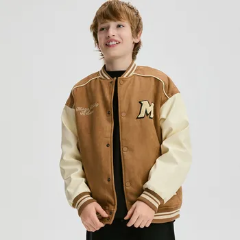 Chlapecká bunda Reserved - Bunda bomber - zlatavá hnědá - 801HF-82X - 801HF-82X-152