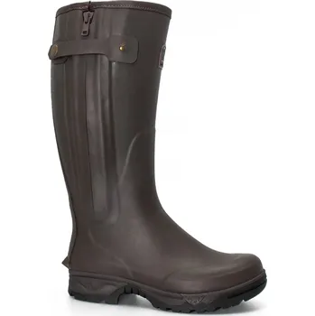 ROUCHETTE Pánské zateplené holínky Veneur Neo Zip Brown, vel. 41 EU