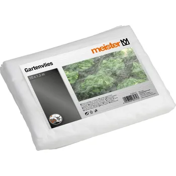 Mulčovací textilie MEISTER Netkaná textilie fleece, 1.5 x 10 m, bílá
