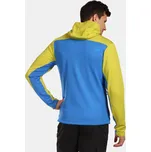 KILPI Pánská sportovní mikina s kapucí Kilpi SEVELEN-M L BÍLÁ|MODRÁ|ŠEDÁ