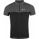 KILPI Pánský cyklistický dres Kilpi LAUBEN-M XS ČERNÁ|ŠEDÁ