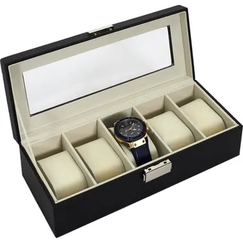 Box na hodinky CMP Kazeta na hodinky černá 29 × 12 × 8 cm