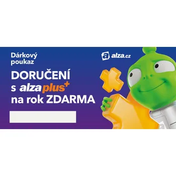 Dárkový potravinový koš Tištěný dárkový poukaz na roční členství v AlzaPlus+