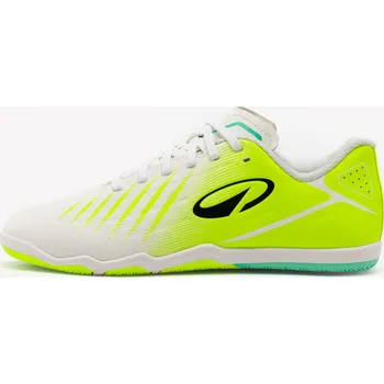 Kopačky KIPSTA Dětské futsalové kopačky Sala Club JR 37 BÍLÁ|ZELENÁ|ŽLUTÁ
