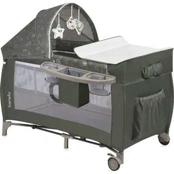 Cestovní postýlka Lionelo LO-SVEN PLUS BEIGE OLIVE