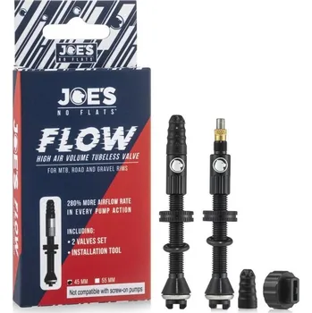 Sport Joe's Flow High Air Volume Valve 45mm - Pair