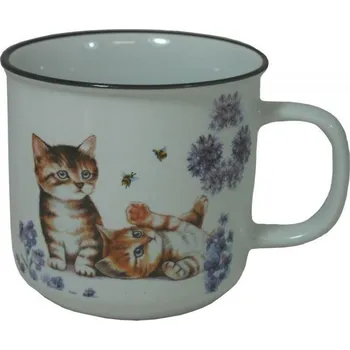 GOBA Hrnek keramický Koťátka 450 ml