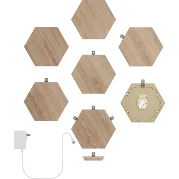 Žárovka Nanoleaf Elements Hexagons Starter Kit 7 pack